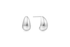  Voque Maven - Ear studs - Silver / Rhodium plated - 1cm